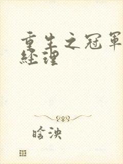 重生之冠军篮球经理封面