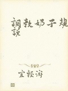 调教奶子规矩小说