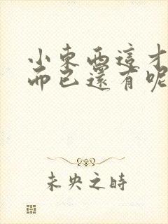 小东西这才一根而已还有呢封面