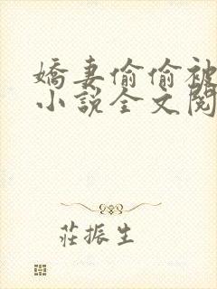 娇妻偷偷被人骑小说全文阅读封面