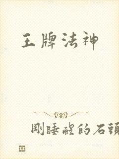 王牌法神封面