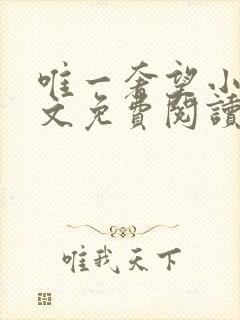 唯一奢望小说全文免费阅读