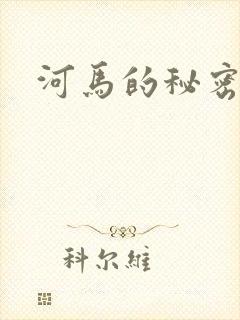 河马的秘密河封面