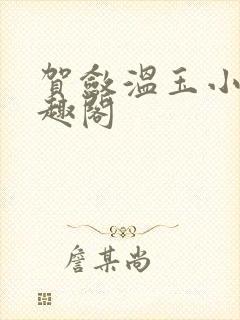 贺敛温玉小说笔趣阁