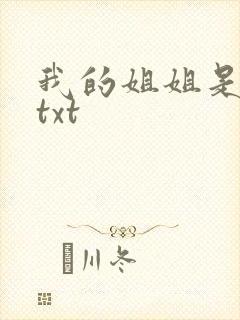 我的姐姐是美女txt
