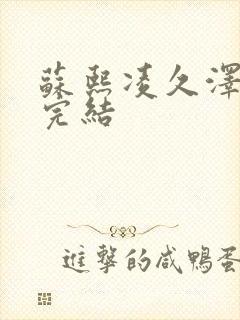 苏熙凌久泽全文完结