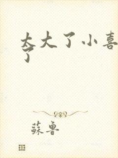 太大了小喜涨死了