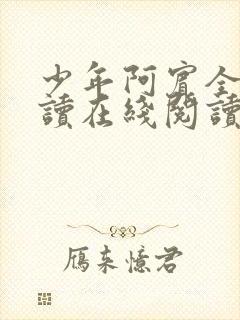 少年阿宾全文阅读在线阅读封面