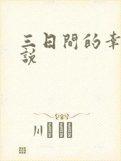 三日间的幸福小说