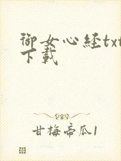 御女心经txt下载