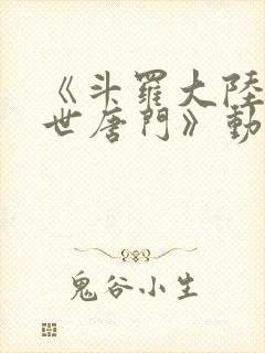 《斗罗大陆2绝世唐门》动漫