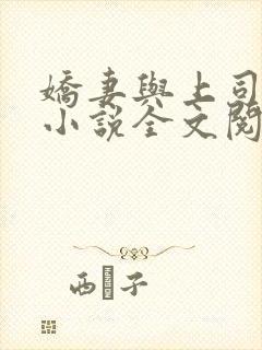 娇妻与上司韩燕小说全文阅读免费