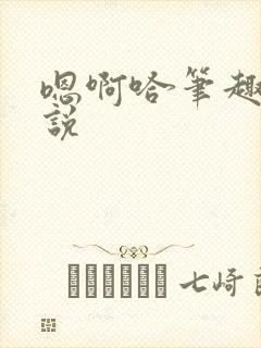 嗯啊哈笔趣阁小说封面