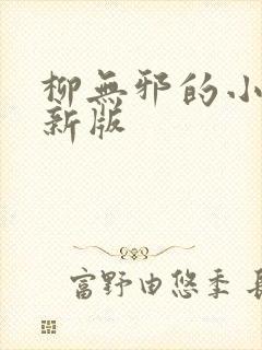 柳无邪的小说最新版