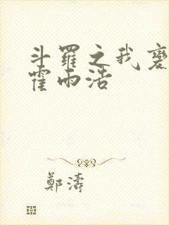 斗罗之我变成了霍雨浩封面