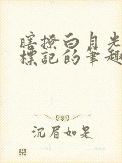 瞎撩白月光会被标记的笔趣阁封面