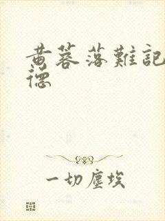 黄蓉落难记吕文德封面