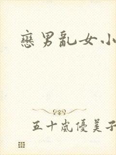 恋男乱女小说