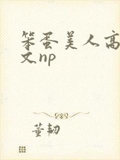 笨蛋美人高辣h文np