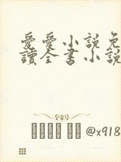 爱爱小说免费阅读全书小说乡村