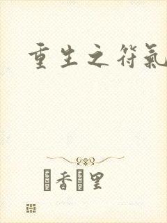 重生之符气冲天