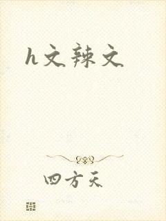 h文辣文封面