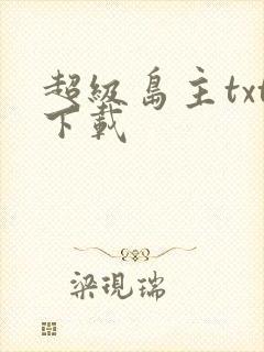 超级岛主txt下载
