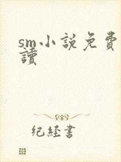 sm小说免费阅读封面