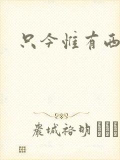 只今惟有西江月