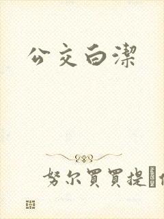 公交白洁