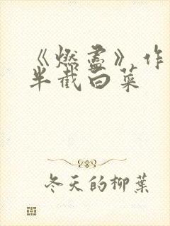 《燃尽》作者:半截白菜