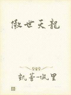 傲世天龙封面