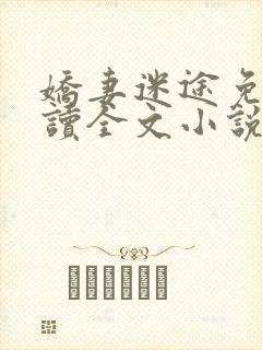 娇妻迷途免费阅读全文小说封面