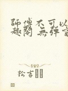 师傅不可以 笔趣阁 无弹窗