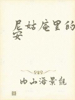 尼姑庵里的男保安