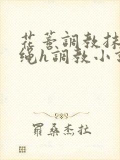 花蒂调教抹药走绳h调教小说