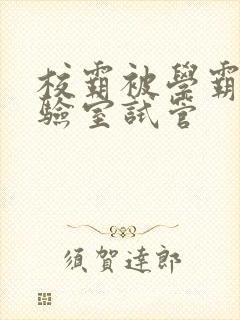 校霸被学霸压实验室试管