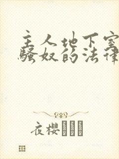 主人地下室惩罚骚奴的法律后果