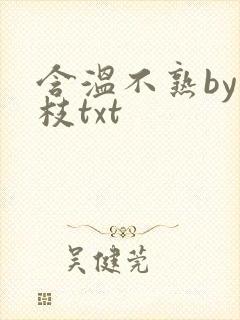 含温不熟by词枝txt封面