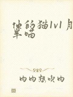 他的猫1v1月半喵