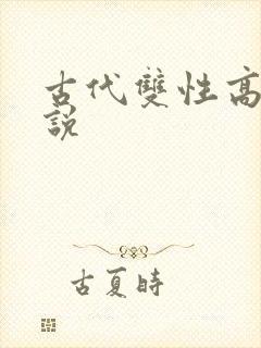 古代双性高h小说