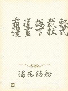 霸道总裁轻轻爱漫画下拉式免费看封面