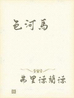 色河马封面