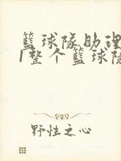 篮球队助理hv1整个篮球队封面