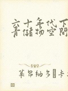 六十年代下乡知青储物空间