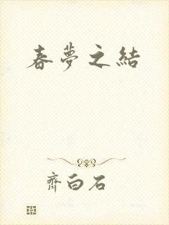 春梦之结封面