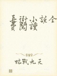 长街小说全文免费阅读