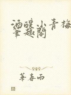 酒酿小青梅po笔趣阁封面