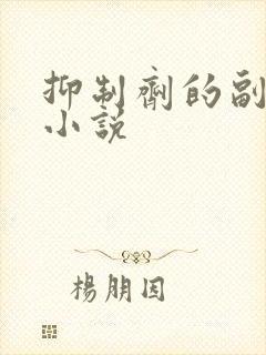 抑制剂的副作用小说封面