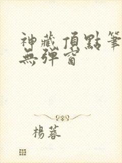 神藏顶点笔趣阁无弹窗